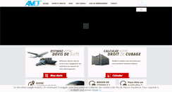 Desktop Screenshot of amdt-demenagement-militaire.com